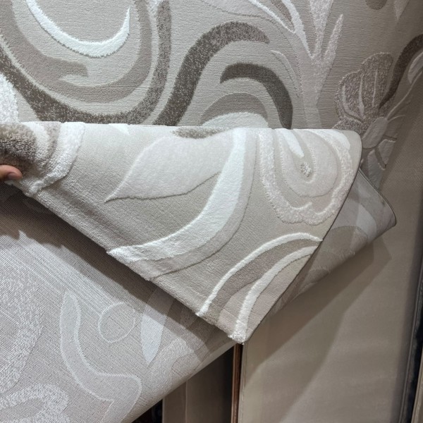 سجاد فانتاستيك تركي K404AC بيج مقاس 100*200