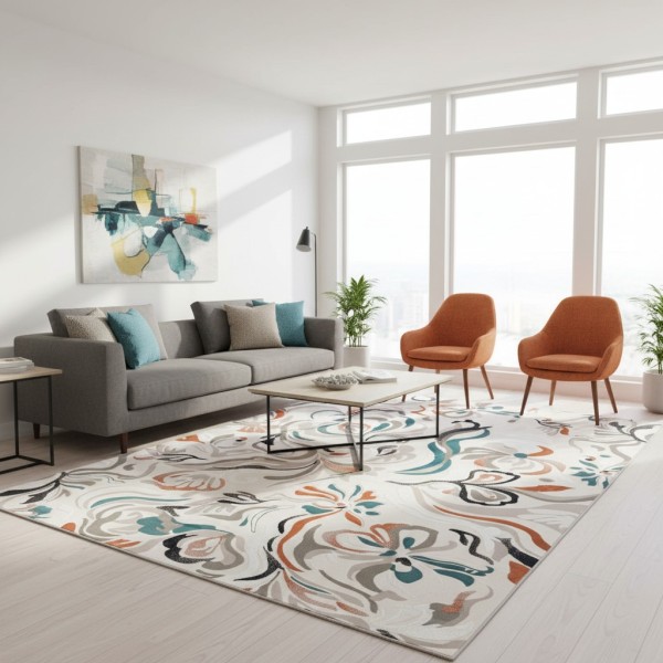 سجاد فانتاستيك تركي K404AC مولتي مقاس 50*80