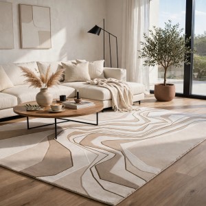 سجاد فانتاستيك تركي K266C1 بيج مقاس 50*80