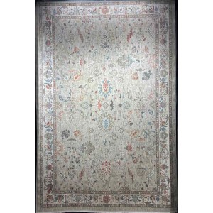 سجاد تركي مود H689CC بيج مقاس 100*300