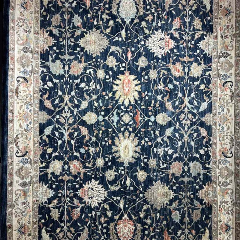 سجاد تركي مود H689CC سماوي مقاس 150*220