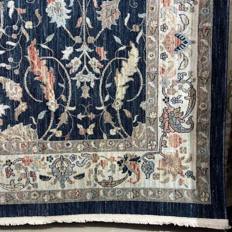 سجاد تركي مود H689CC سماوي مقاس 150*220