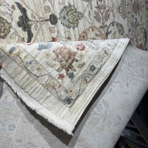 سجاد تركي مود H689CC كريم مقاس 80*150