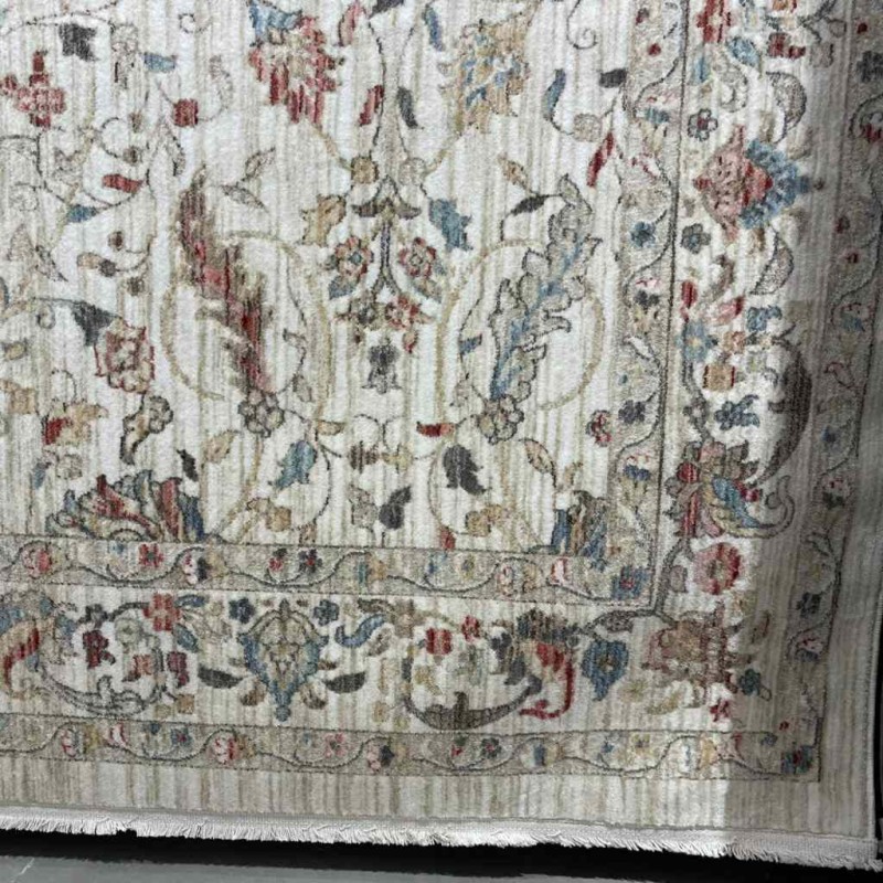 سجاد تركي مود H689CC كريم مقاس 150*220