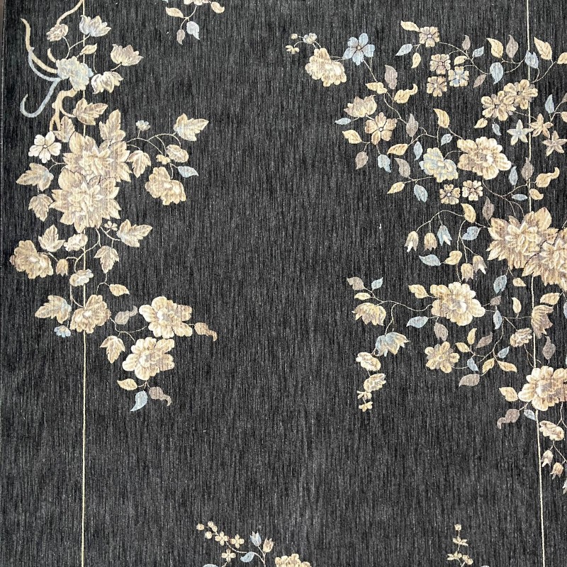 سجاد بوهيمي تركي مود J555AE انتراسيت مقاس 50*80