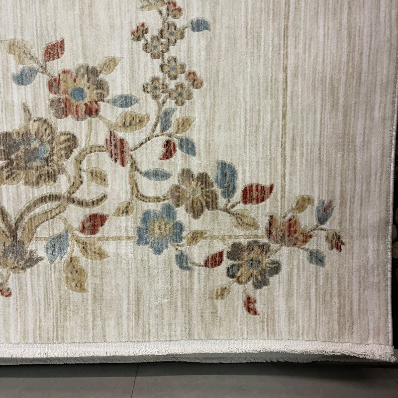 سجاد بوهيمي تركي مود J555AE كريم مقاس 250*350