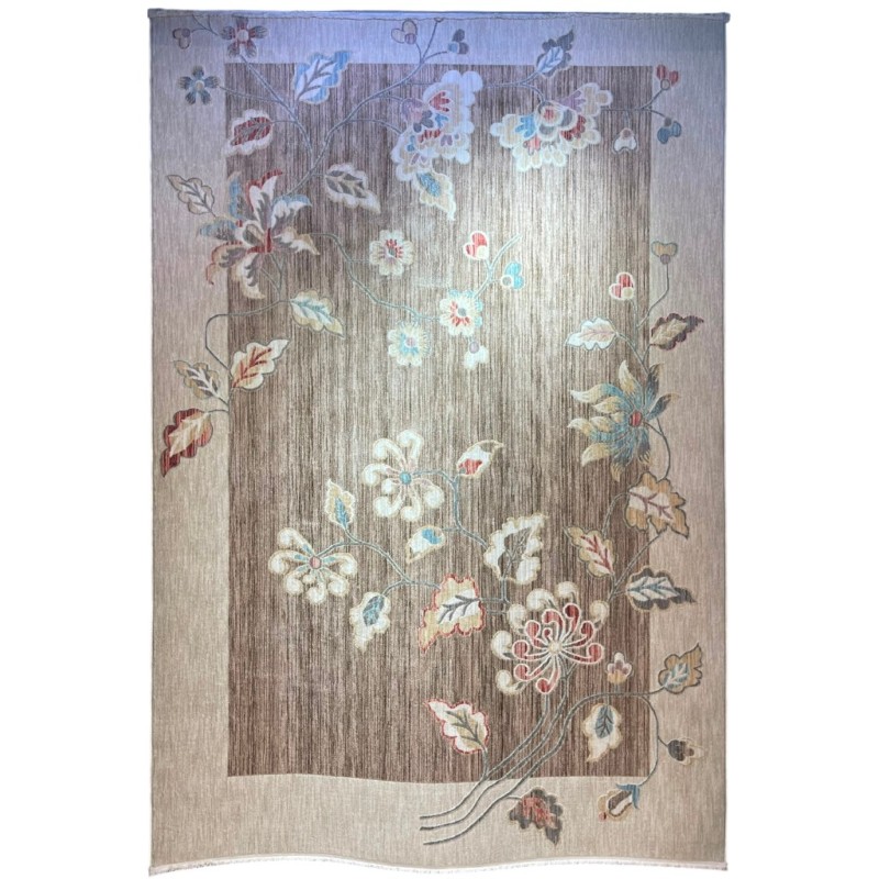 سجاد مود بوهيمي تركي J593AC بني مقاس 100*300