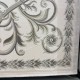 سجاد اويال تركي 9661D ابيض رصاصي مقاس 250*350