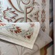 سجاد اويال تركي 9661D ابيض تيرا مقاس 250*350