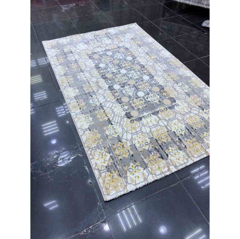 سجاد استقبال بلغاري 015 بيج و رصاصي