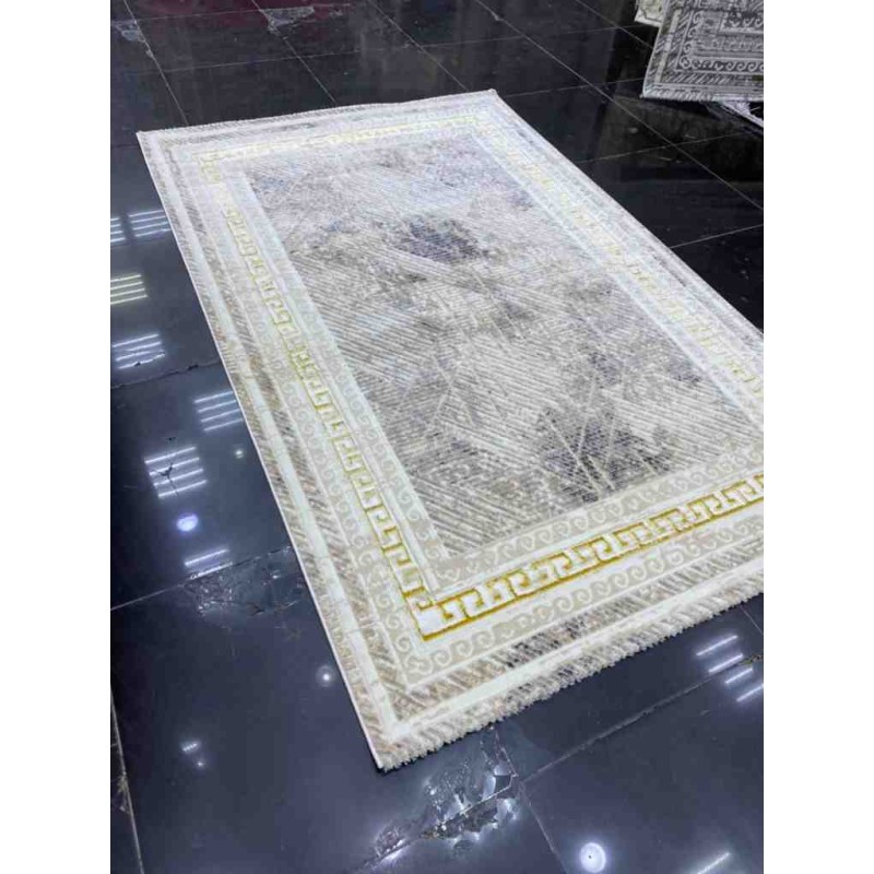سجاد استقبال بلغاري 776 بيج و رصاصي