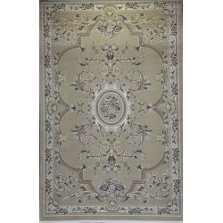 سجاد تركي فلــورانـسـيا 562 نقش فرنسي لون بيج غامق مقاس 150*230