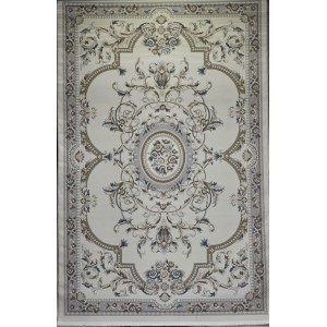 سجاد تركي فلــورانـسـيا 562 نقش فرنسي لون رصاصي مقاس 50*80
