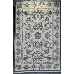 سجاد تركي فلــورانـسـيا 634 نقش فرنسي لون رصاصي فاتح مقاس 50*80