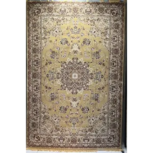 سجاد تركي مرسيليا 2799A كلاسيك مظغوط فاخر بيج مقاس 400*600