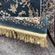 سجاد تركي مرسيليا 2799A كلاسيك مظغوط فاخر سماوي مقاس 400*600