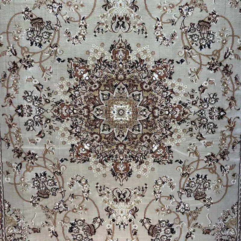 سجاد تركي مرسيليا 2799A كلاسيك مظغوط فاخر كريم مقاس 400*600