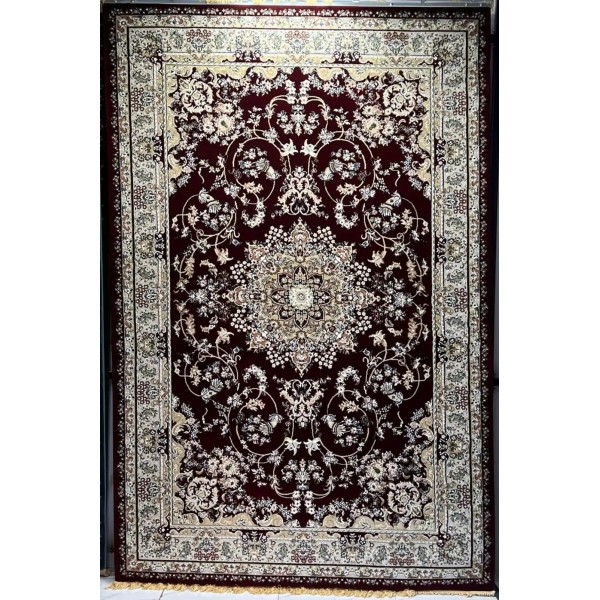 سجاد تركي مرسيليا 2799A كلاسيك مظغوط فاخر احمر مقاس 400*600